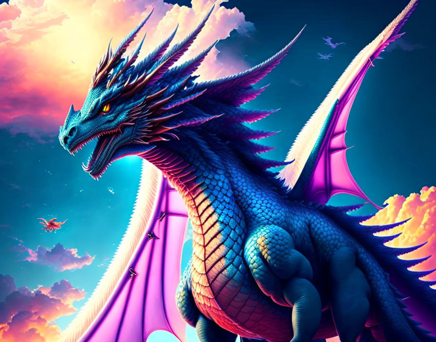Colorful dragon