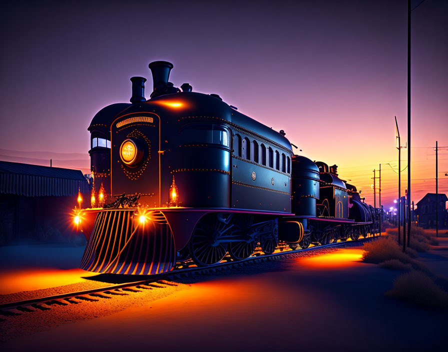 Midnight express train