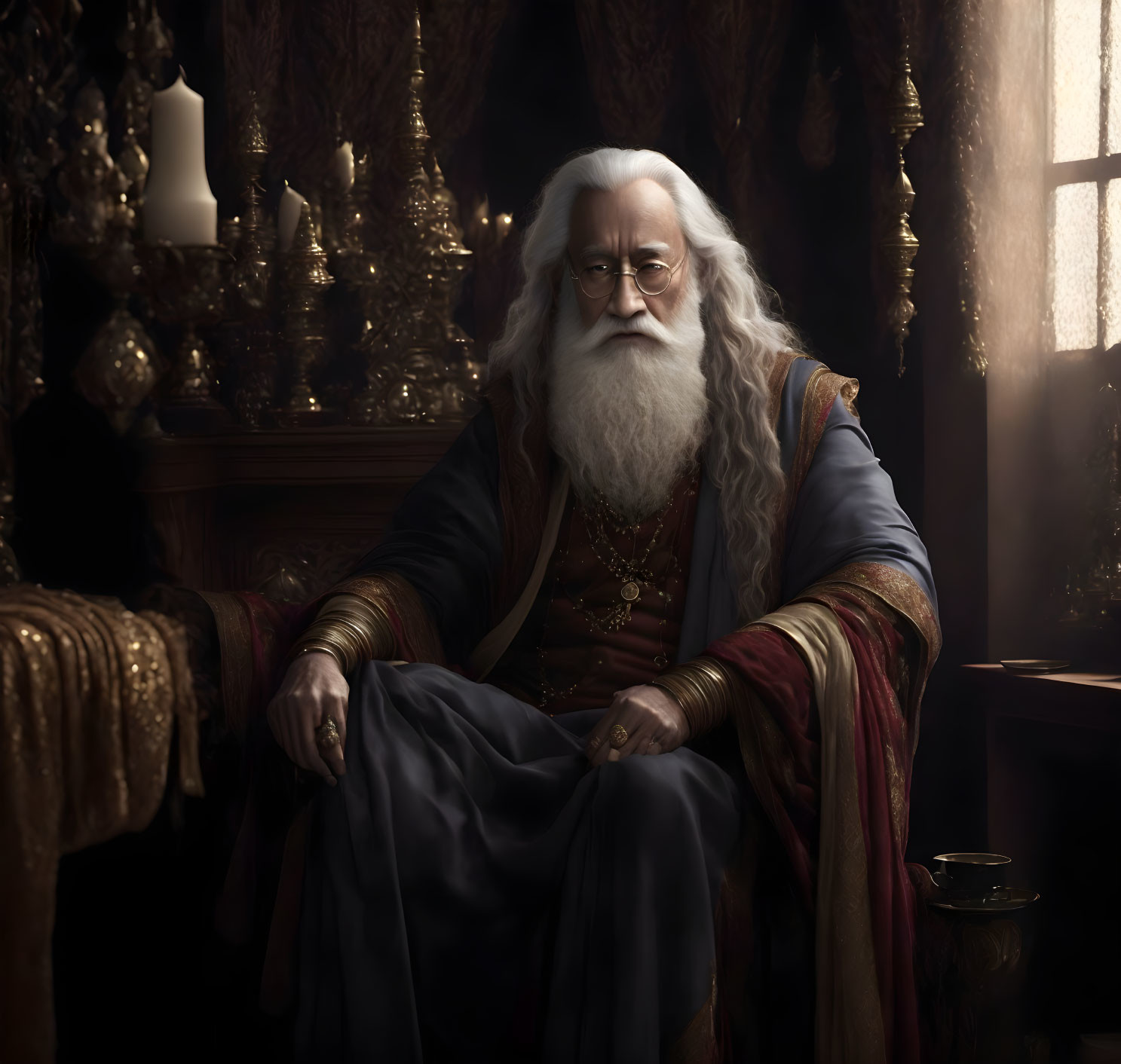 Dumbledore in Asian Style  