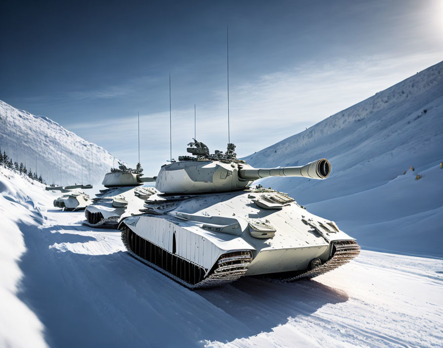 Tanks in the Mountains