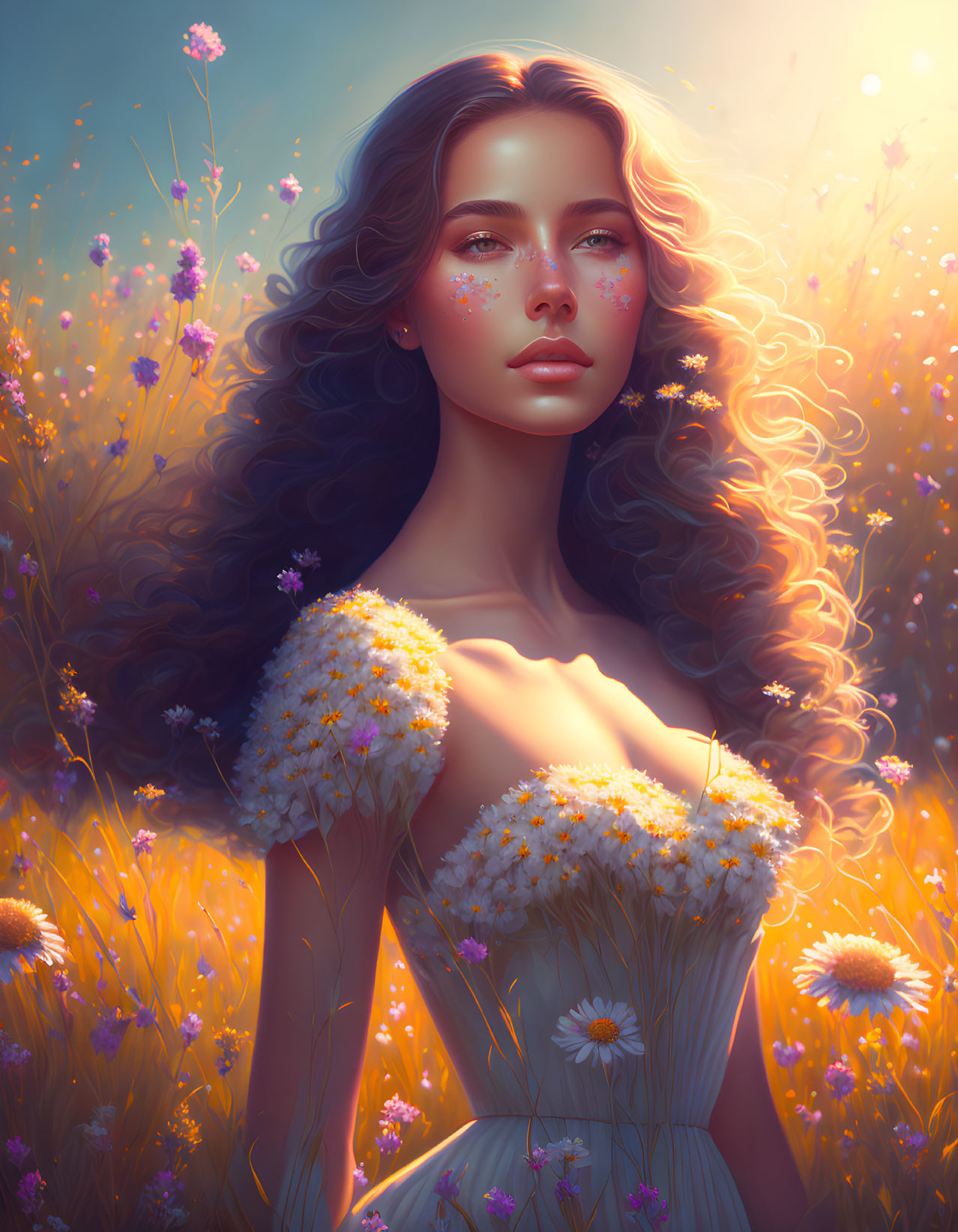 Flower Girl of the Meadow