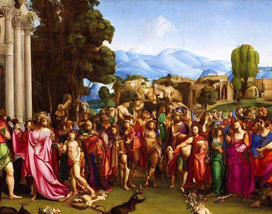 Alchemical wedding of Centaur and Aphrodite