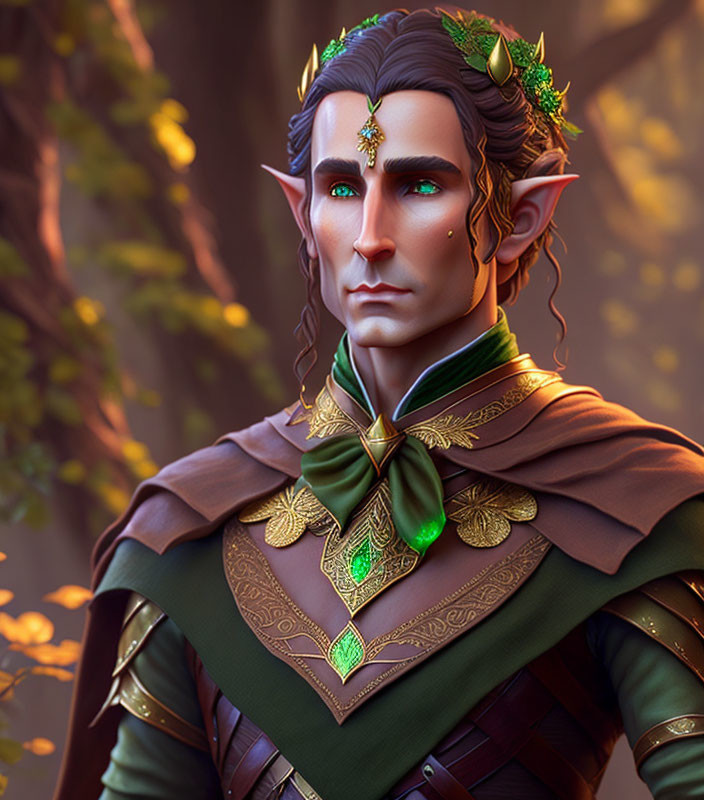 Elf of the Greenwood Realm 