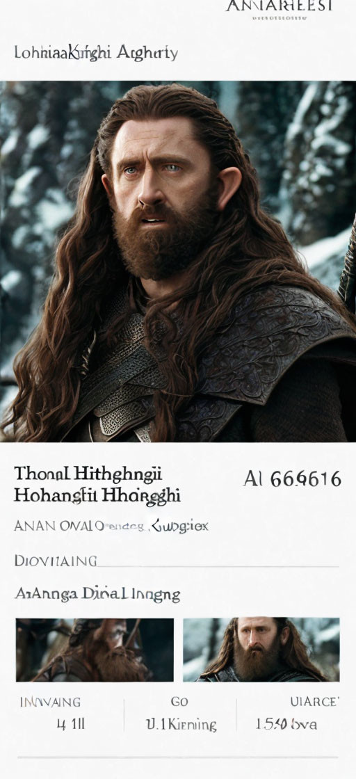 Thorin Oakenshield- Dark Fantasy 