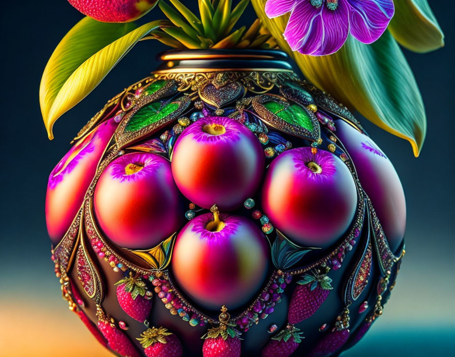 Extraordinarily beautiful vase for magical flowers