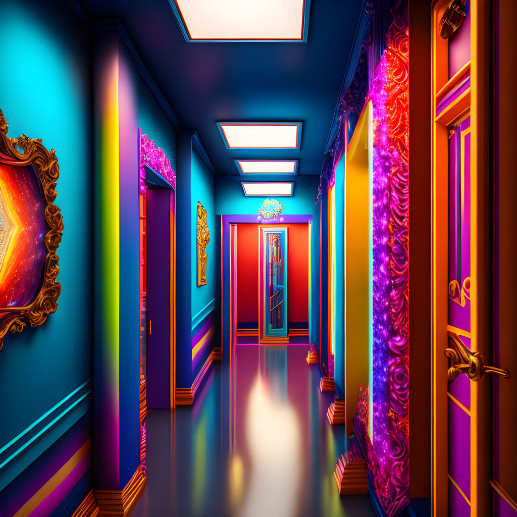 Candy office Corridor
