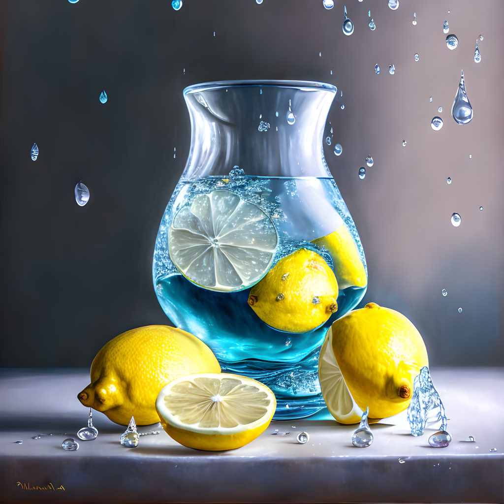 Still life of Lemon 