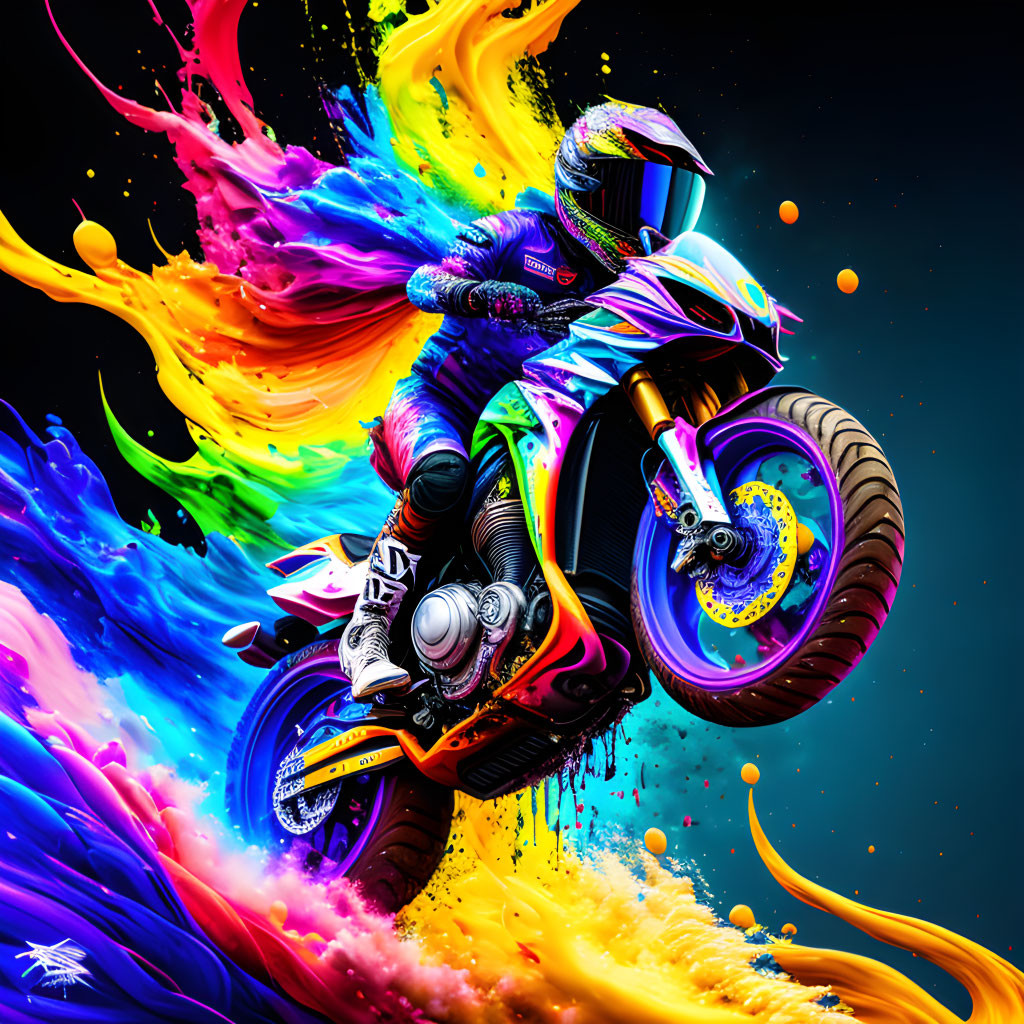 Motorcycle jump