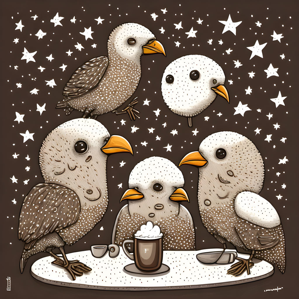 BIRDS COFFEE PARTY