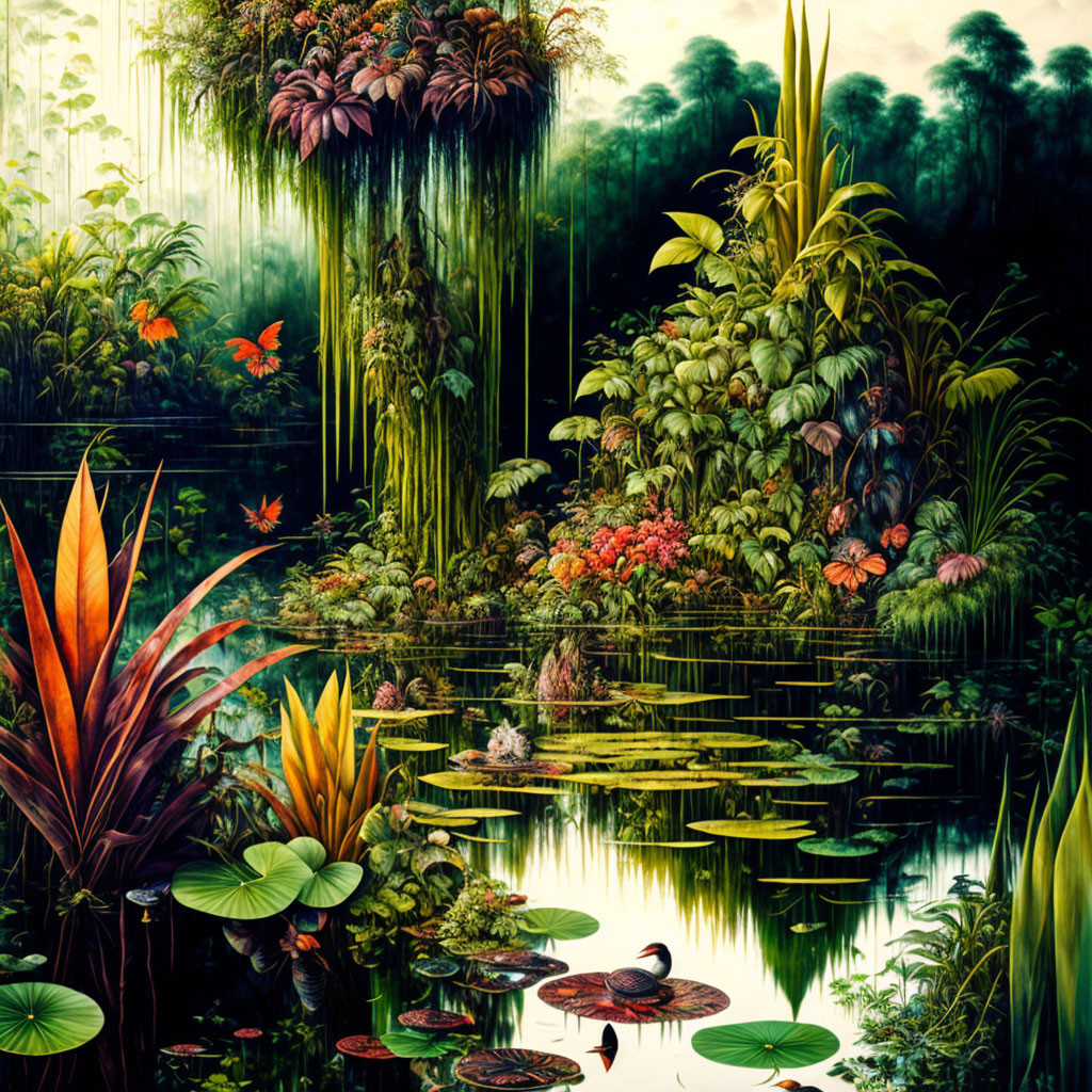 Digital Art of Jungle 