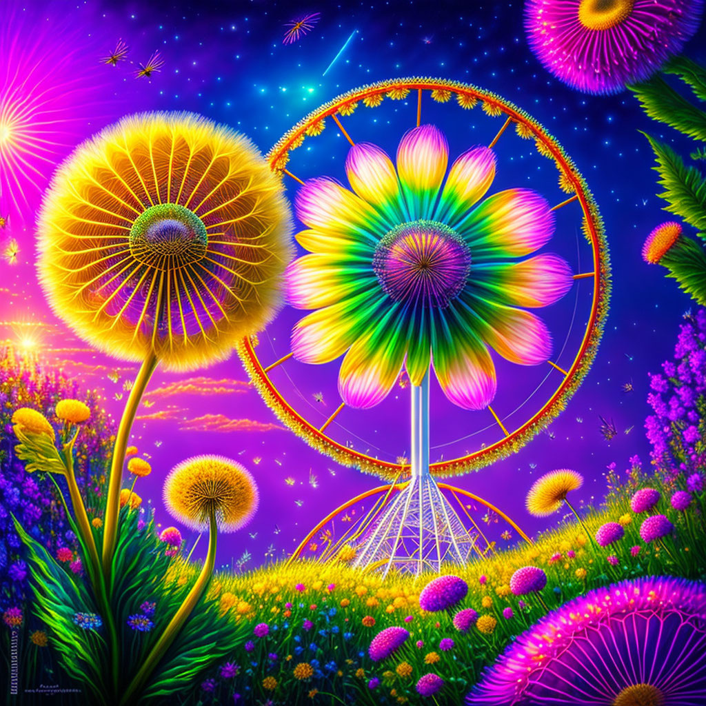 Dandelion Ferris Wheel