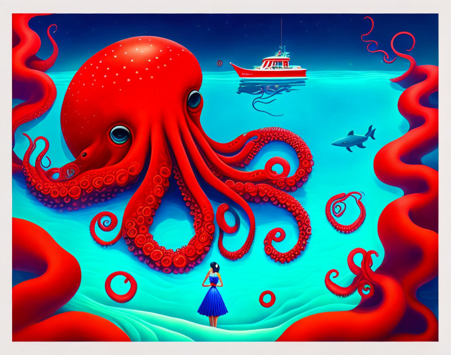 The lady and the octopus 