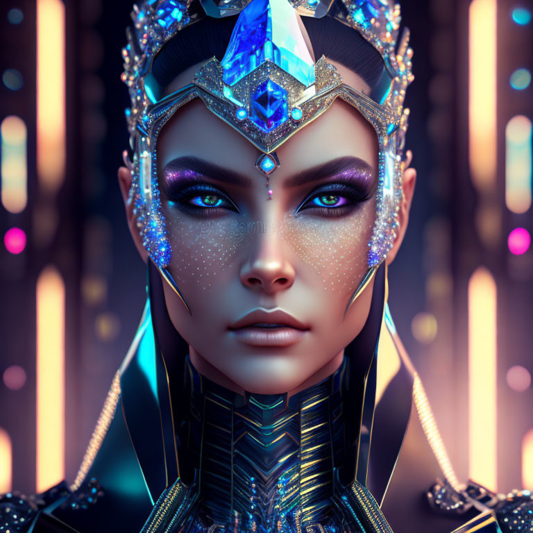 crystal Cyberpunk Female
