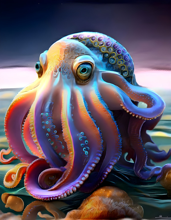 Octopus Goddess Enhanced