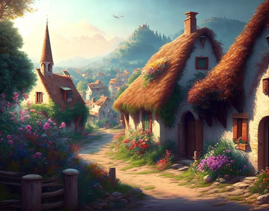 Beautiful village 