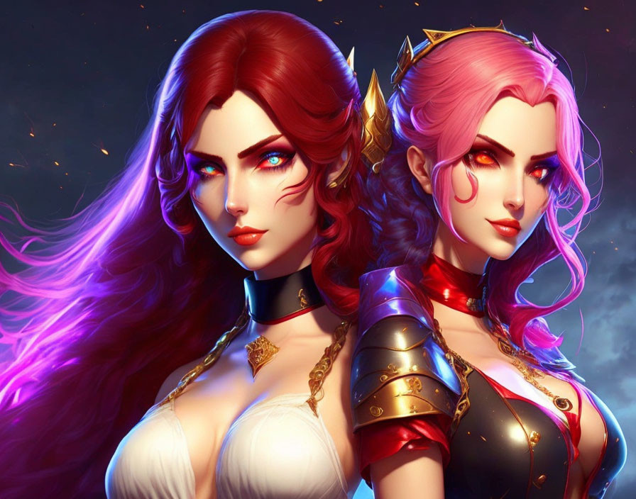 Miss Fortune and Morgana
