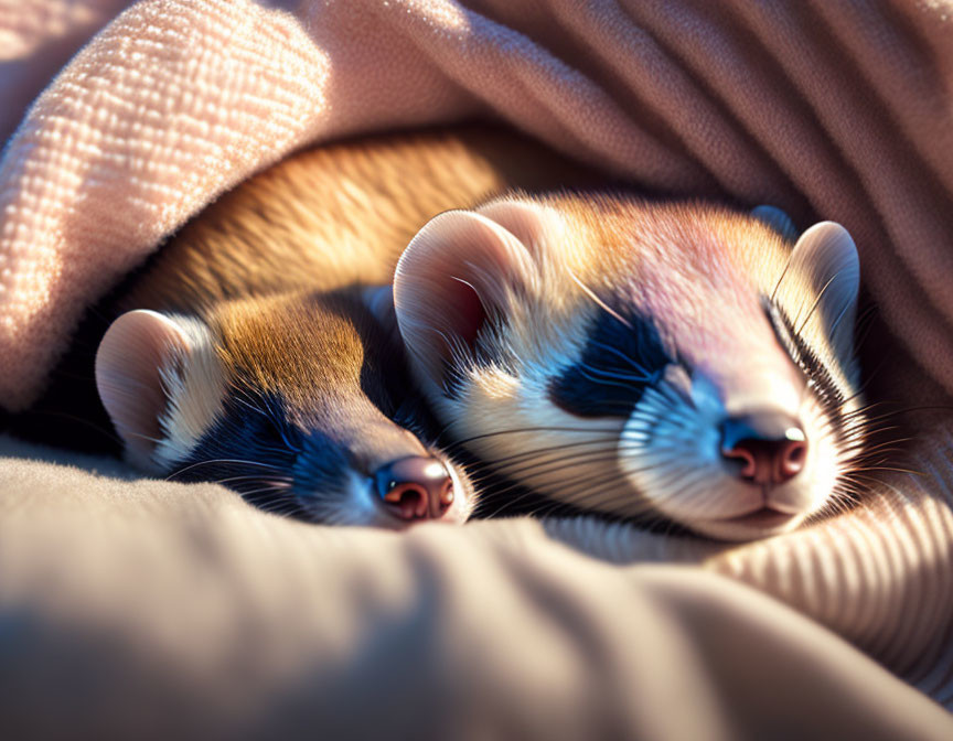 sleepy weasel cuteness <3