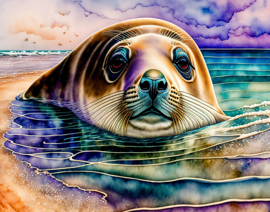 Fat Cute Seal