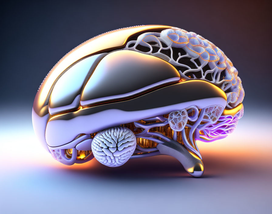 cyborg human brain robotic parts