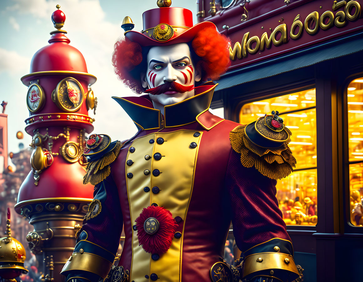 Steampunk Ronald McDonald