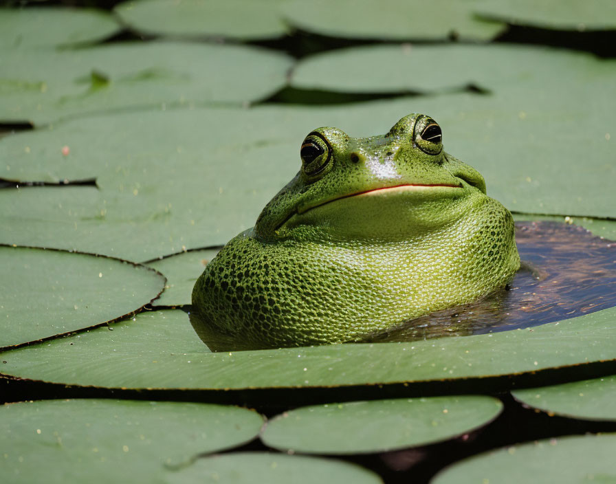 A Fat Green Frog 