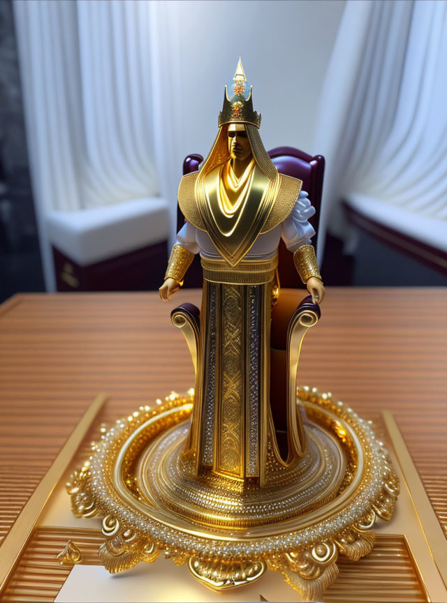 Grand King Figurine
