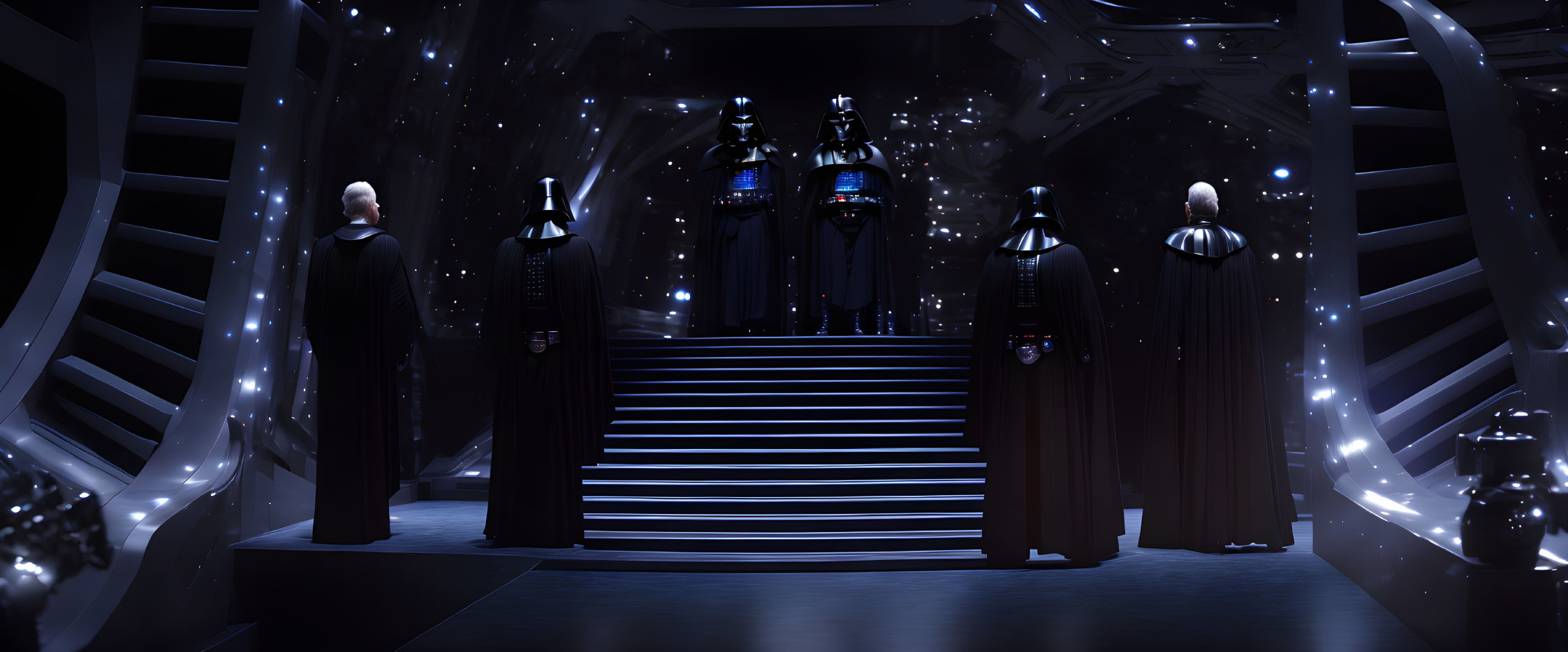 Emperor Palpatine and Darth Vader?