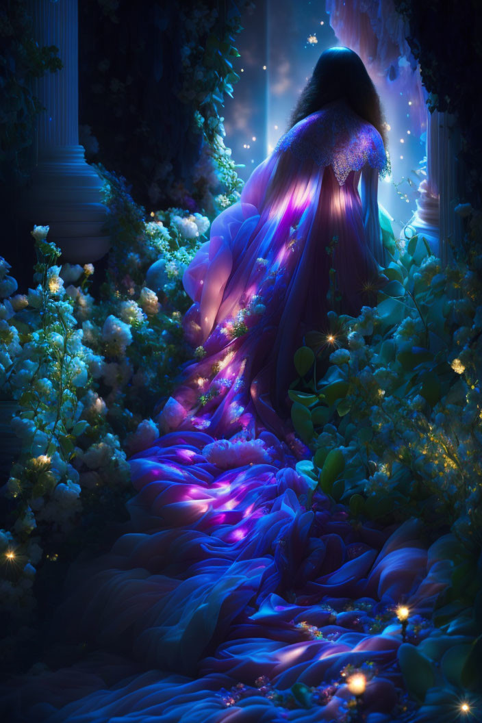 Enchanted Night Garden Wanderer