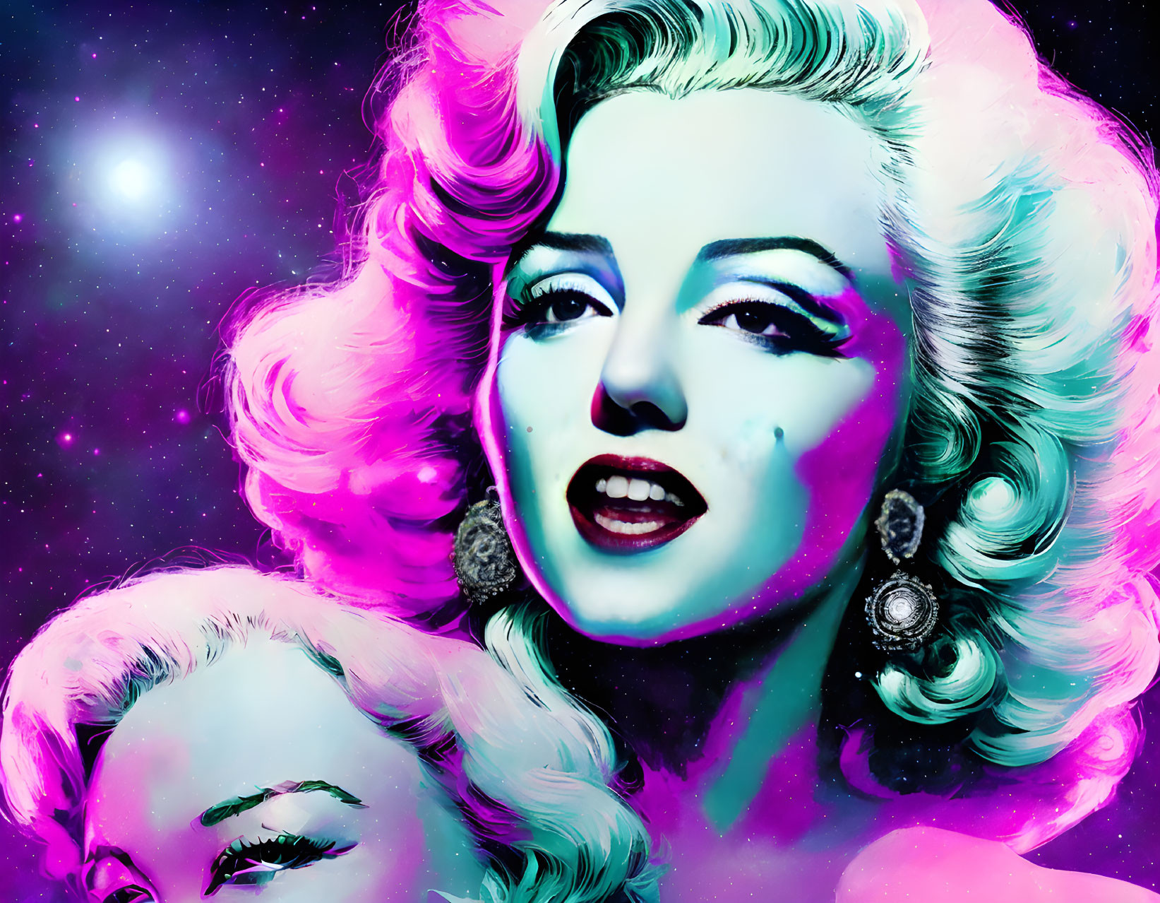 neon Marilyn Monroe