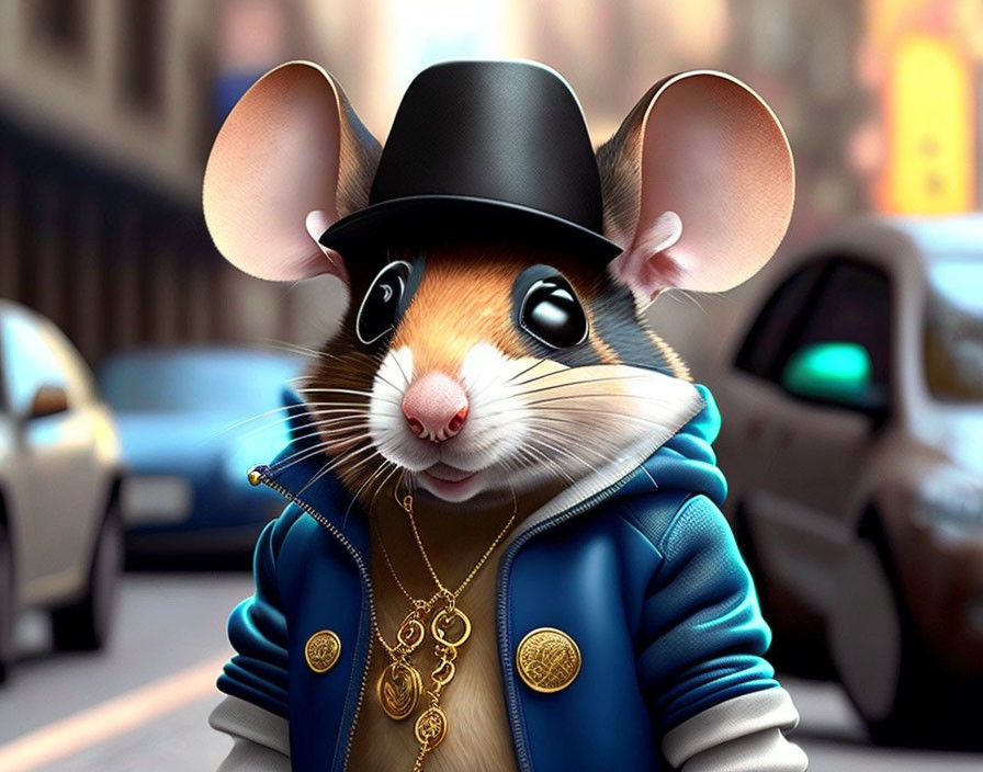 Mouse gangster 3D