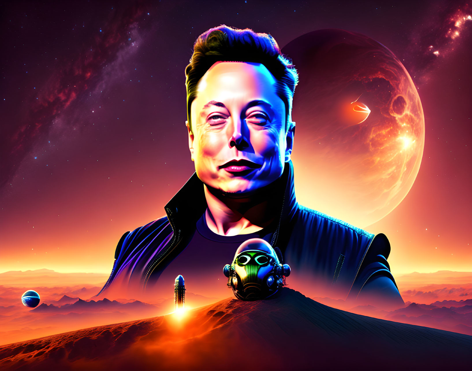 Elon Musk and Aliens Dominate The World