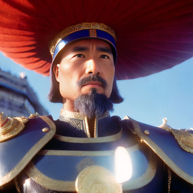 Genghis Kahn’s selfie after the siege of Beijing