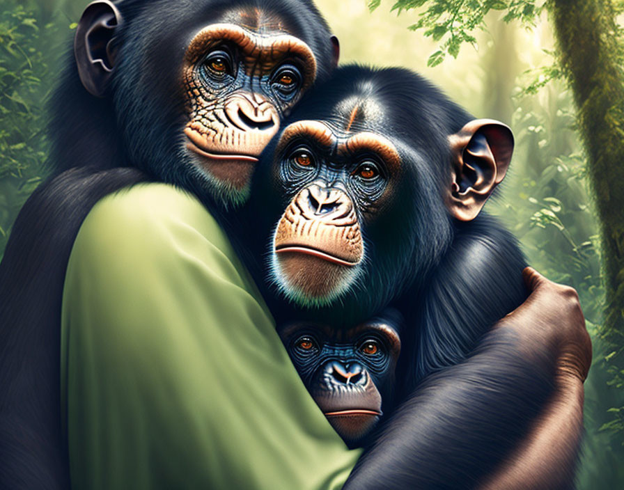 mother chimpanzee