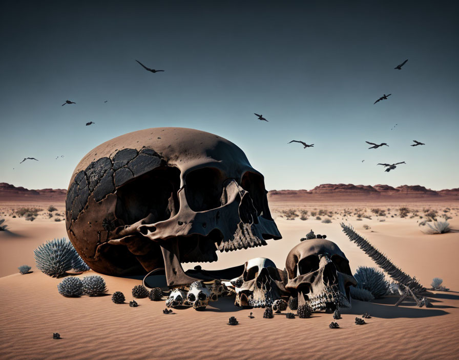 desert of skulls