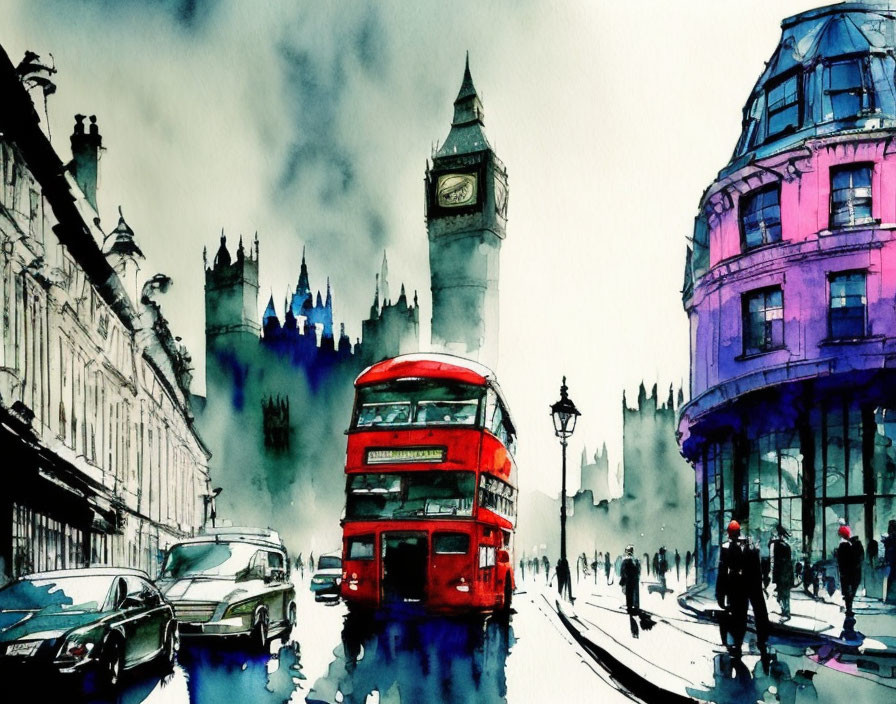 "London " - Unreal/AI