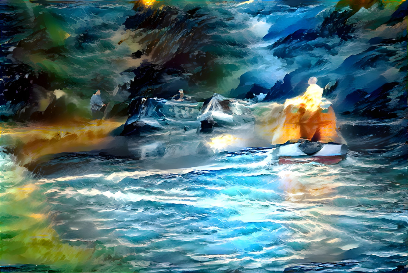 "Impression of Boating" - by Unreal.