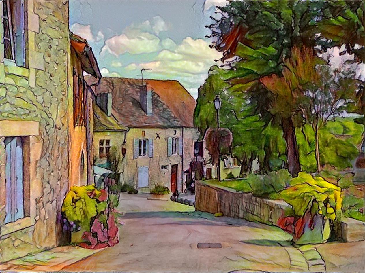 "Pretty French Village" - by Unreal.