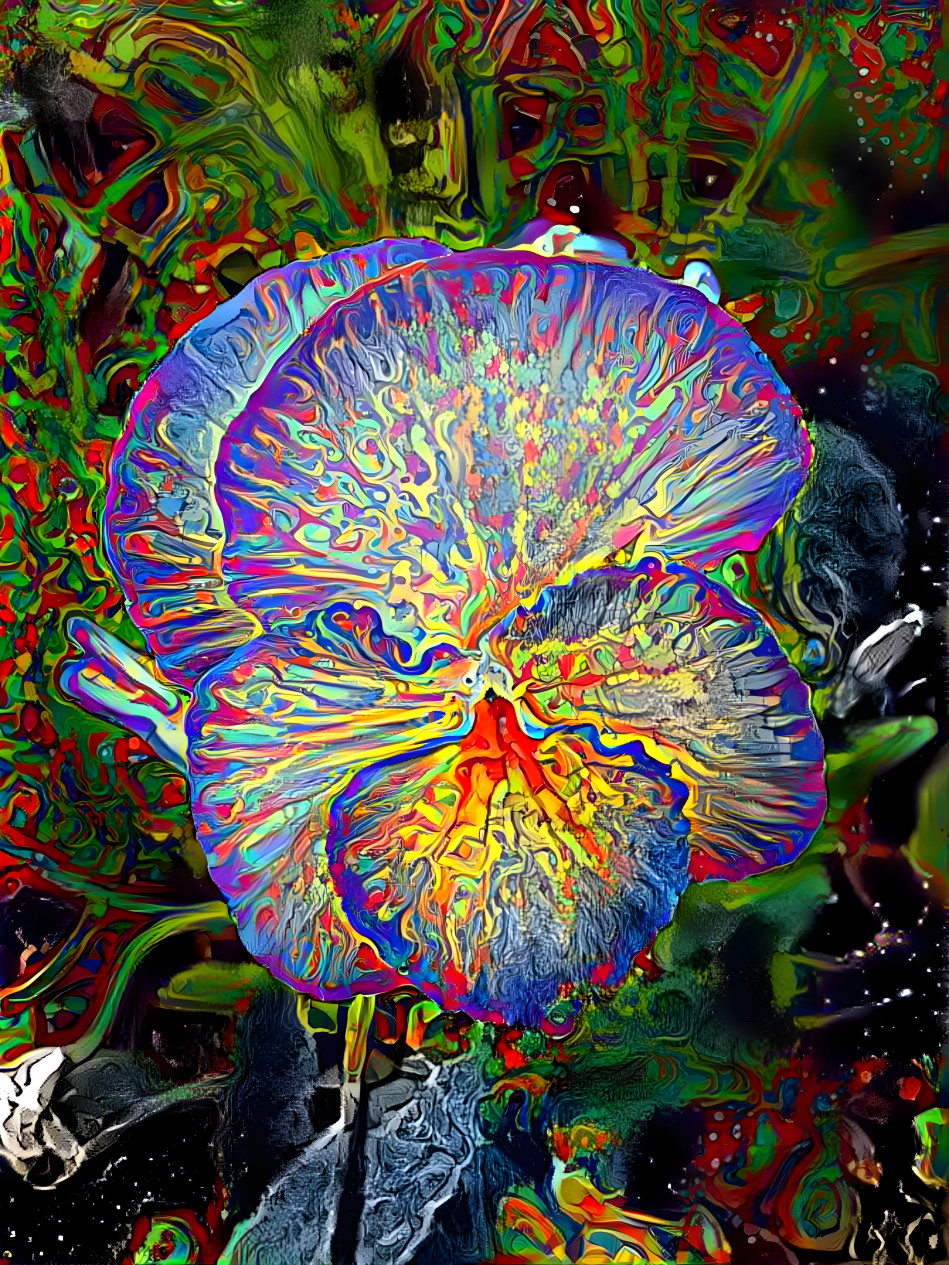 "Decorated Pansy" - by Unreal.