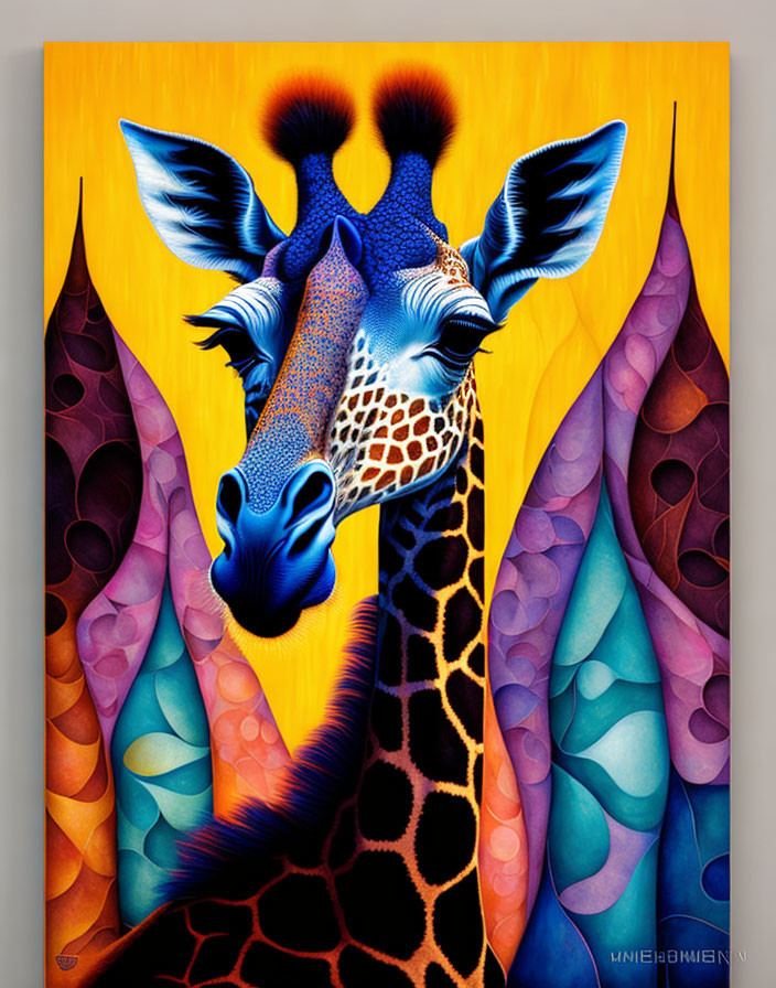 "Supercilious Giraffe" - Unreal/AI