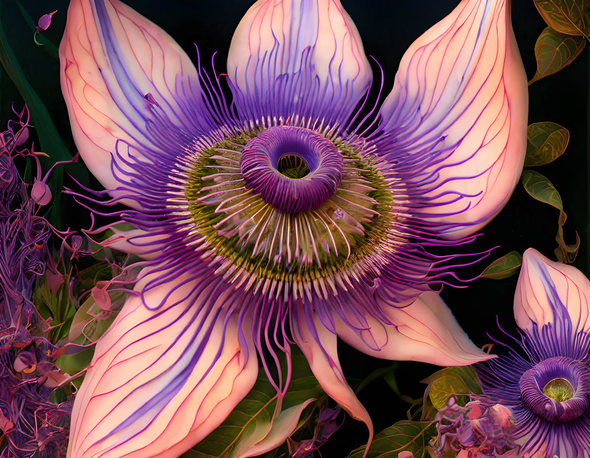 "Passion Flower" - Unreal/AI