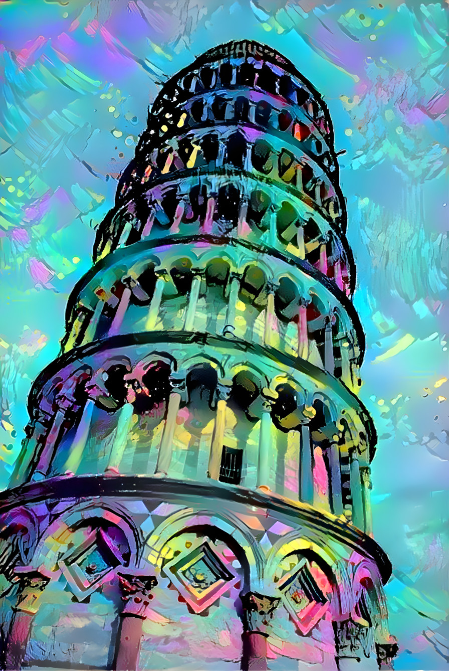 "Leaning Tower of Pisa" - by Unreal.