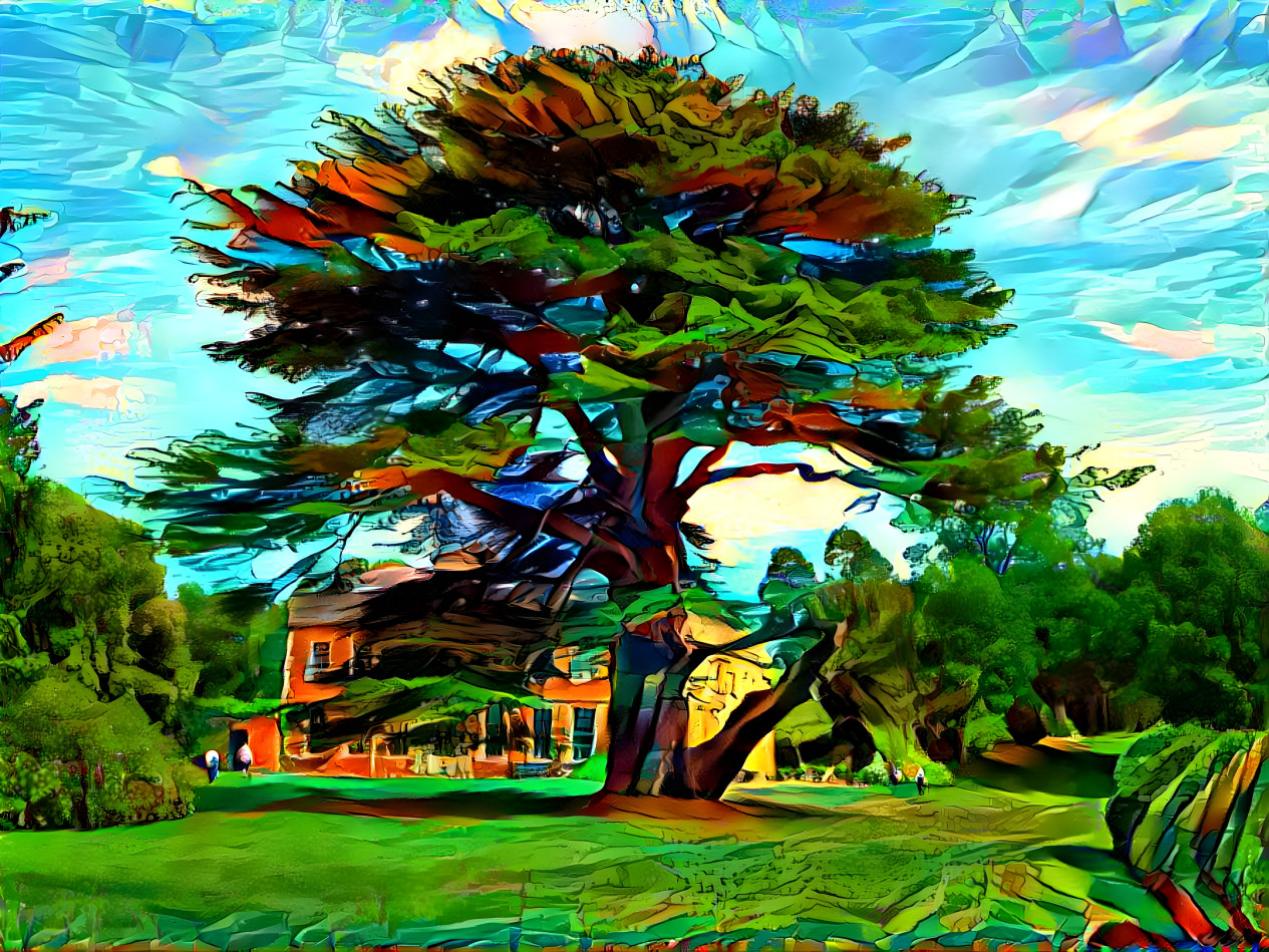 "Stately Tree" - by Unreal.