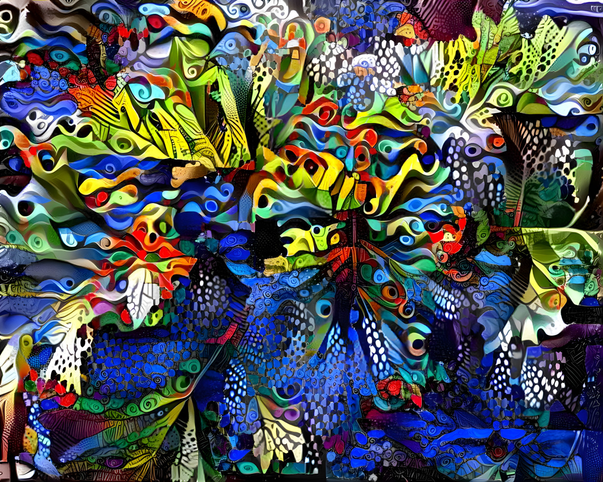 "Botanical Derivative Abstract" - by Unreal.