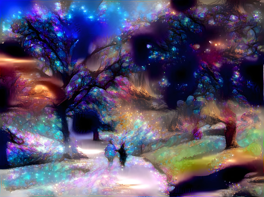 "Dreamland, scene 2" - by Unreal.