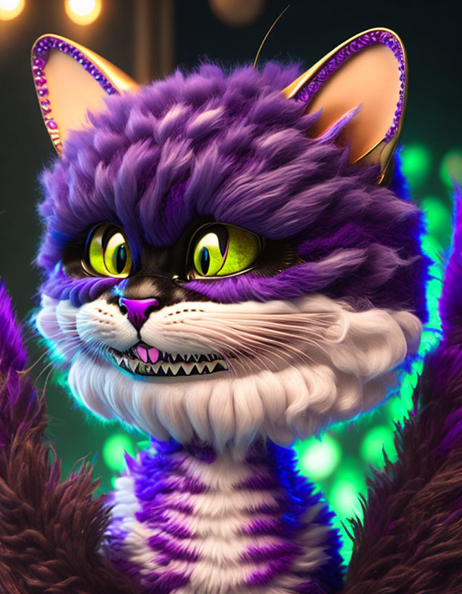 " Cheshire Cat failing in attempt to be Scary "