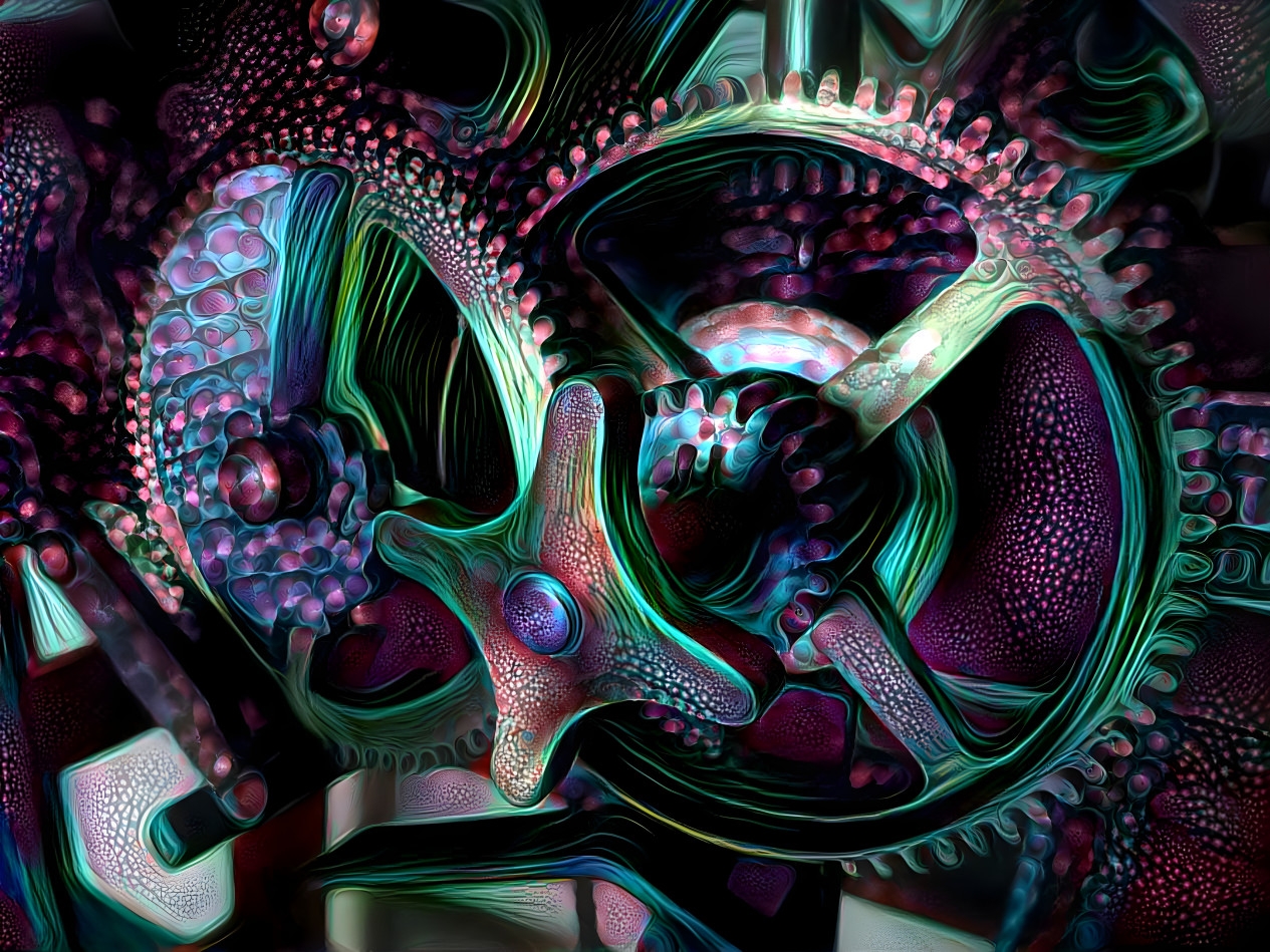 "Gears in Oily Colours" - by Unreal.