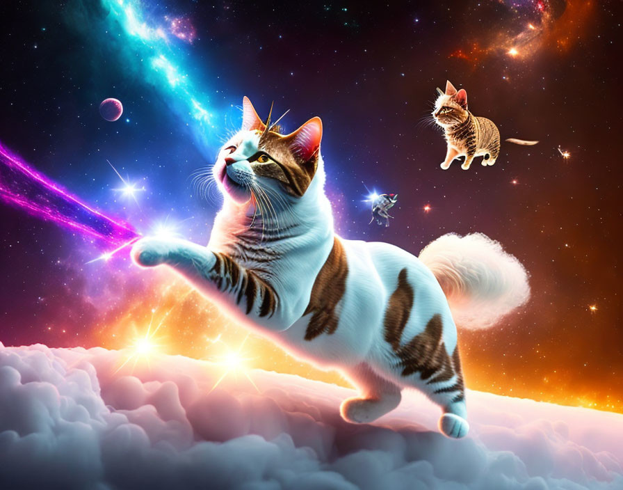 Cosmic Cat Defender Squad