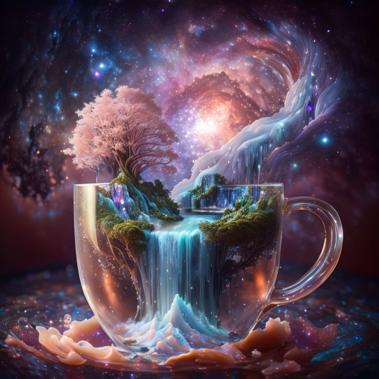 Mystical World in a Tea Cup 