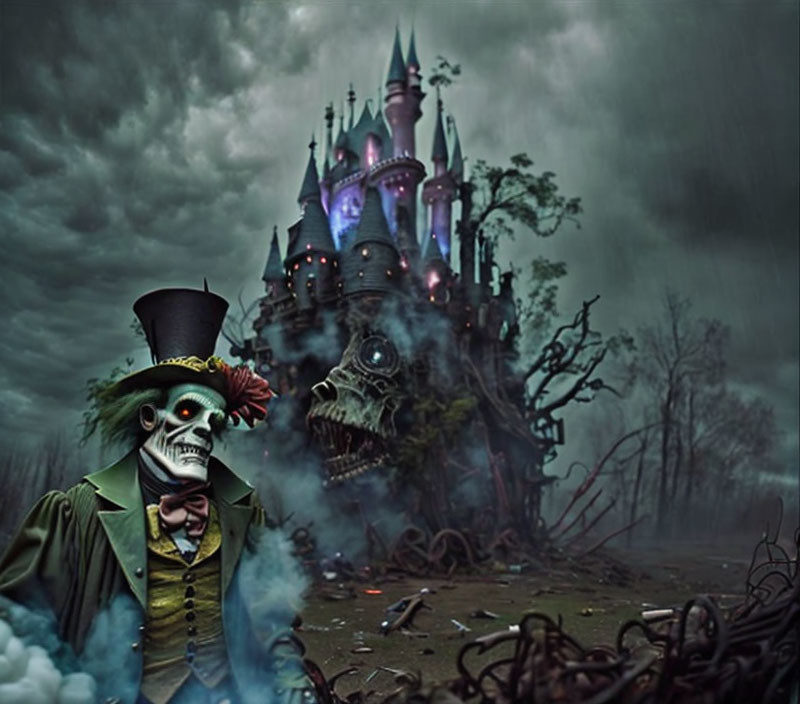Twisted Disney- Frankenstein Mad Hatter