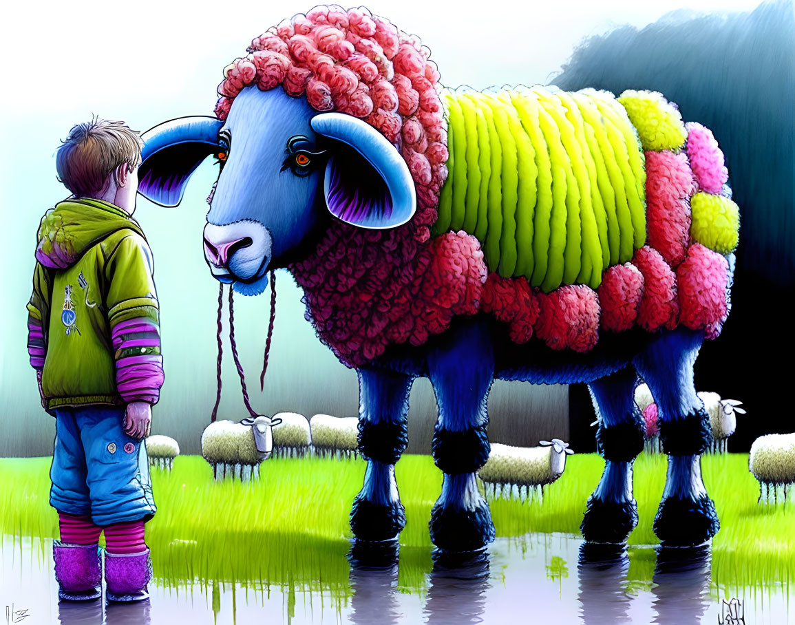 The Enormous Sheep